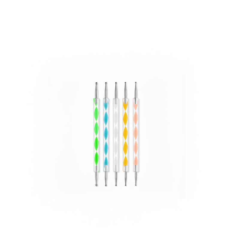 SHILLS PROFESSIONAL 5 PCS NAIL ART  DOTTING TOOL