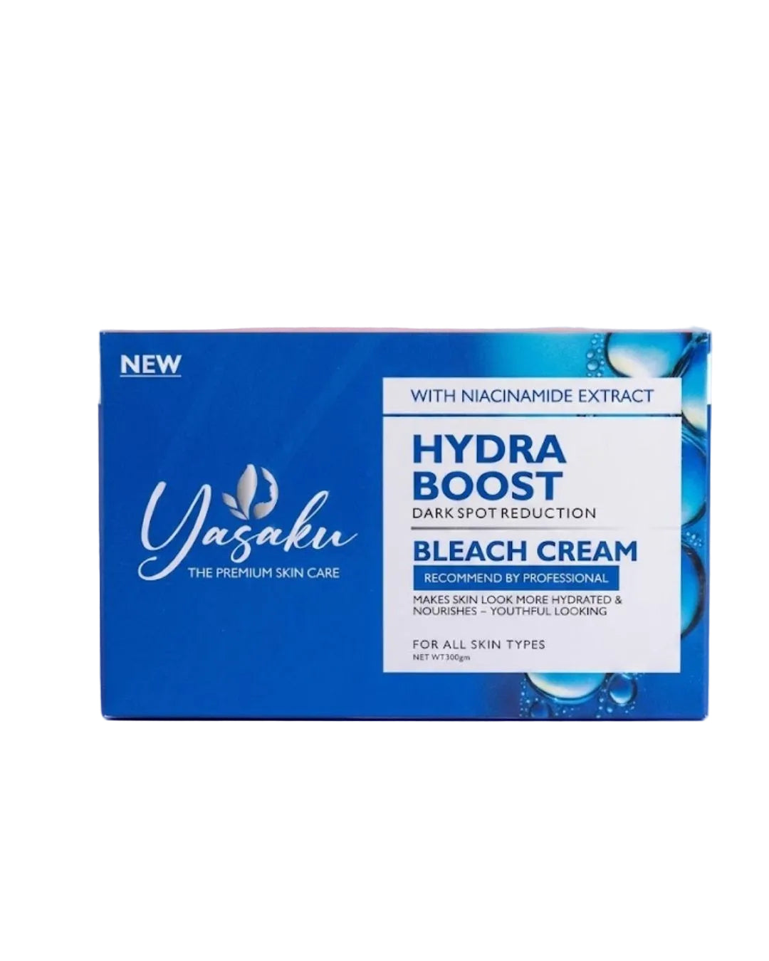YASAKU HYDRA BOOST BLEACH CREAM FOR ALL SKIN TYPES