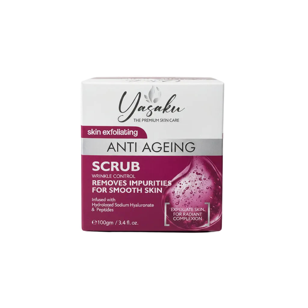 YASAKU ANTI AGEING SCRUB (100GM)