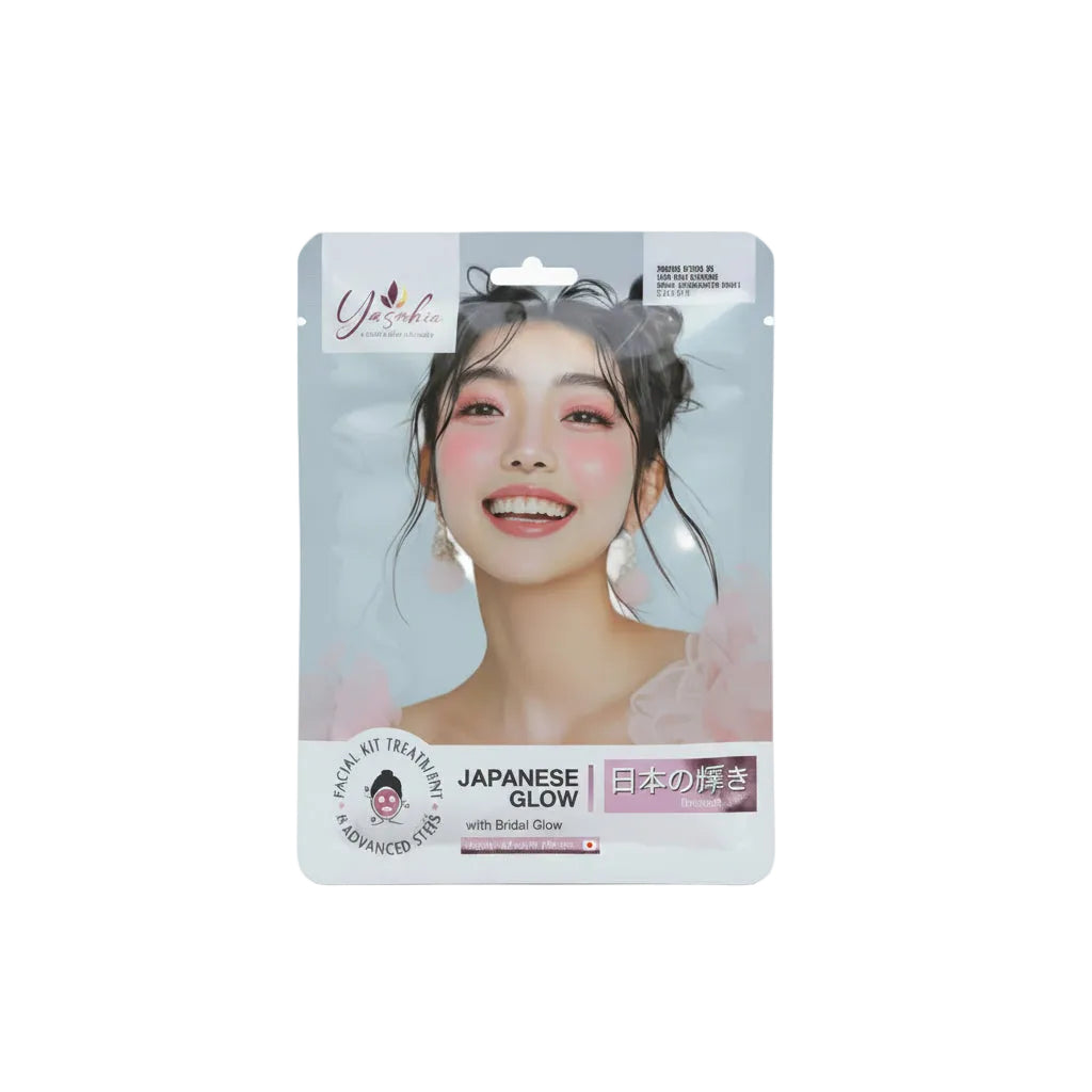 YASAKU JAPANESE GLOW WITH BRIDAL GLOW 6 ADVANCED STEPS FACIAL KIT