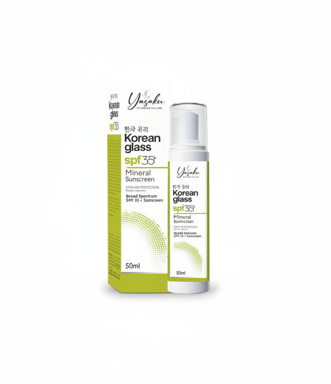 YASAKU KOREAN GLASS SPF35 MINERAL SUNSCREN (50ML)