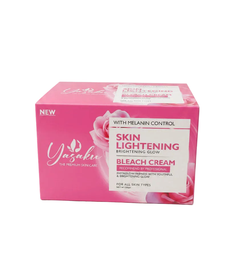 YASAKU SKIN LIGHTENING BRIGHTENING GLOW BLEACH CREAM (300G)
