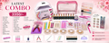 Professional Nail Art Combo Kit | UV Lamp & Gel Polish Set @  3350