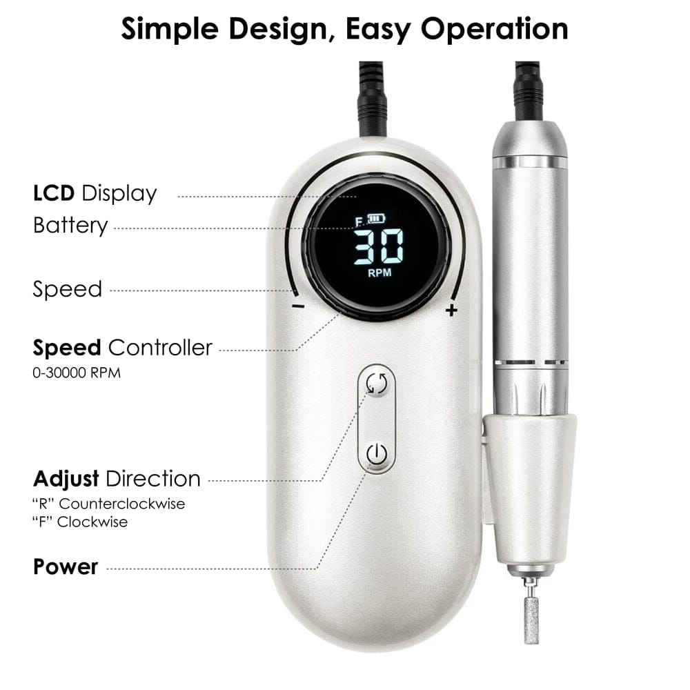 SHILLS PROFESSIONAL MANICURE DRILL MACHINE (RPM 30000)