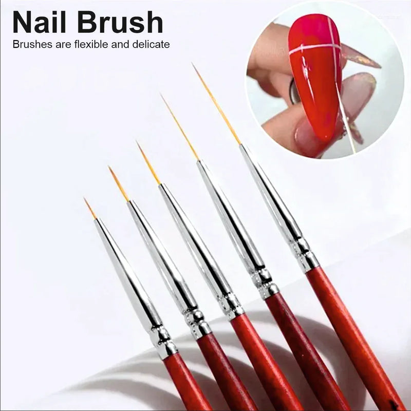 SHILLS PROFESSIONAL NAIL WOODEN BRUSH LINER