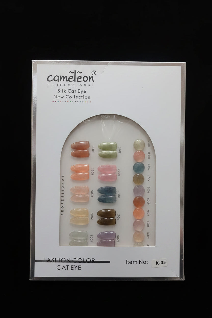CAMELEON SILK CAT EYE 10PCS SET ( K-05)