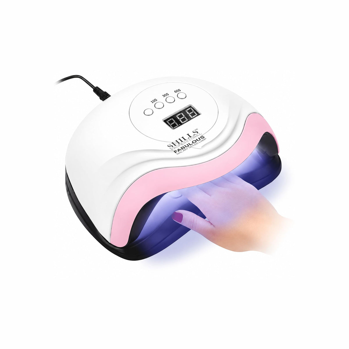 SHILLS PROFESSIONAL FABULOUS NAIL ART UV LED LAMP