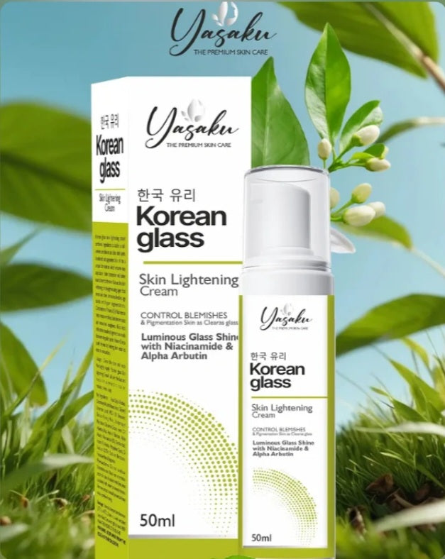 YASAKU KOREAN GLASS SKIN LIGHTENING CREAM(50ML)