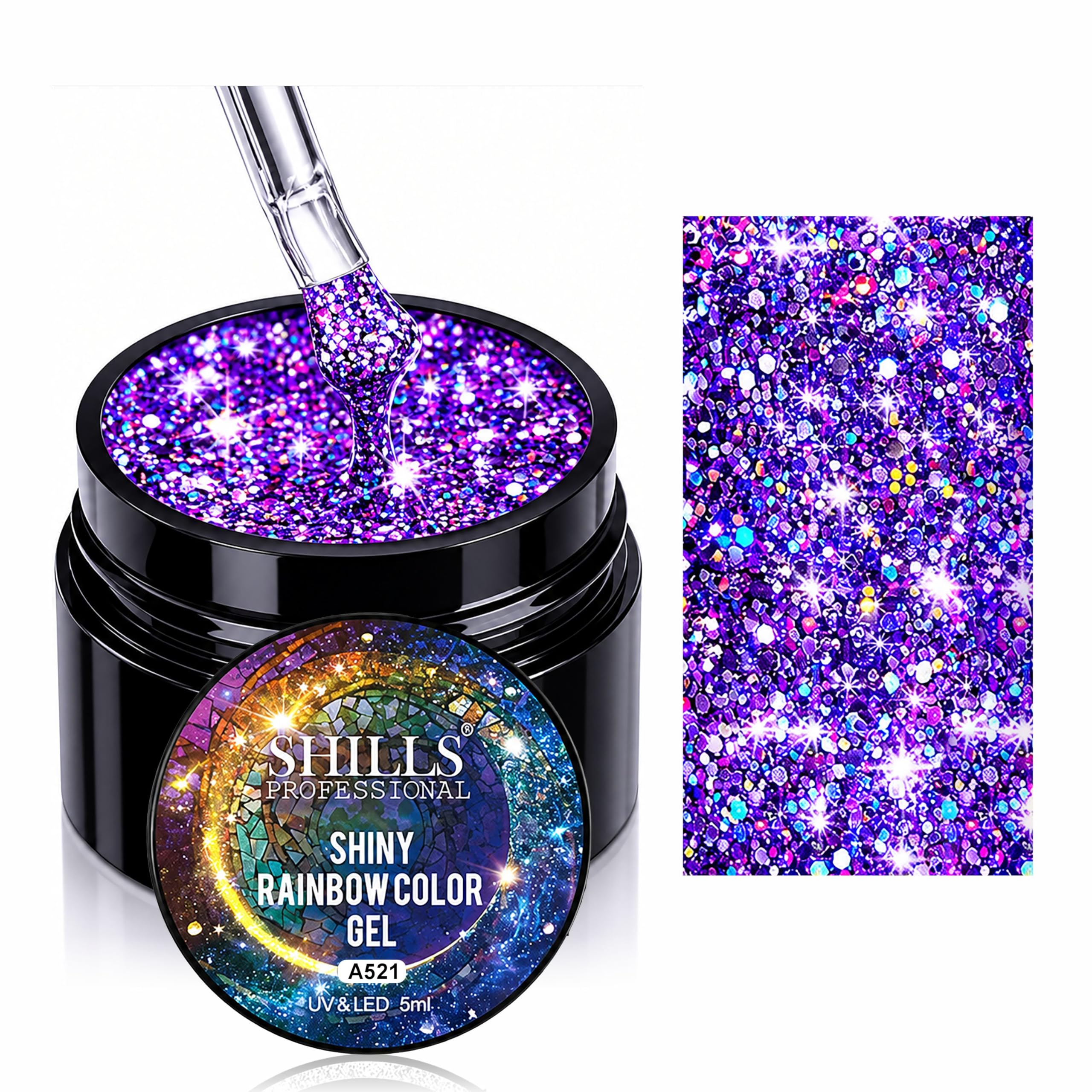 SHILLS PROFESSIONAL SHINY RAINBOW GEL