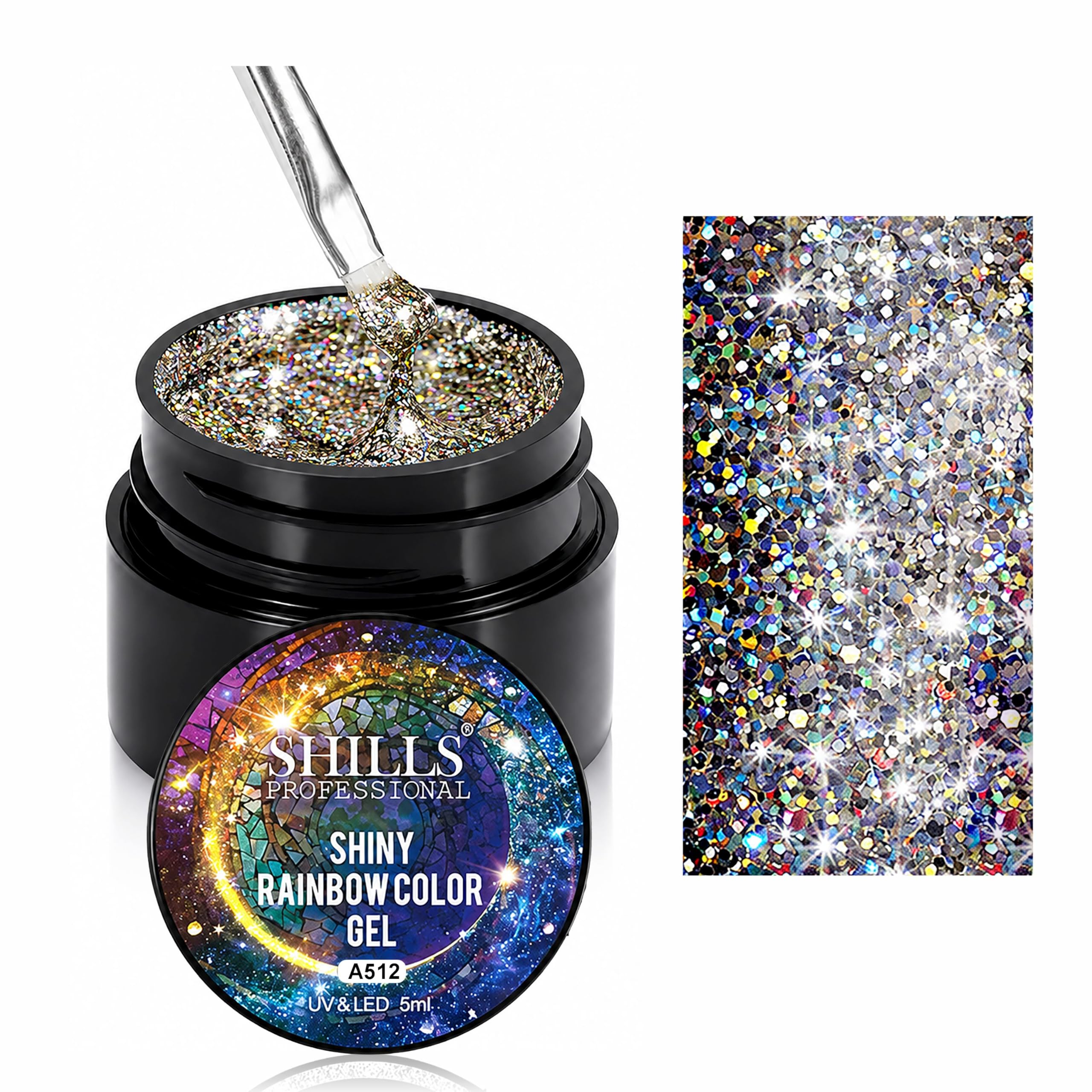 SHILLS PROFESSIONAL SHINY RAINBOW GEL