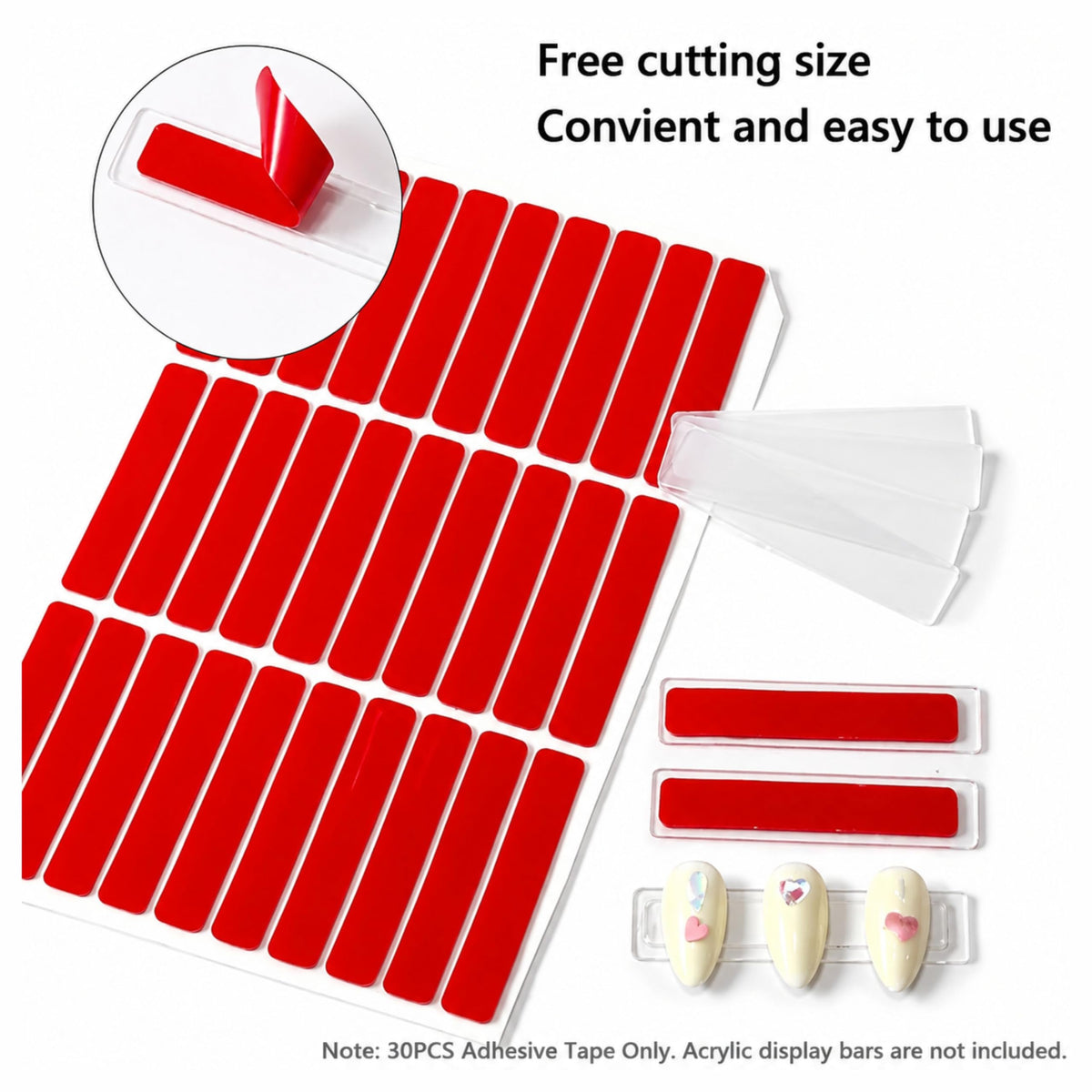 SHILLS PROFESSIONAL DOUBLE SIDE NAIL STRIPS