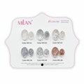 MILAN GLITTER CAT EYE GEL POLISH SET (6 PCS)