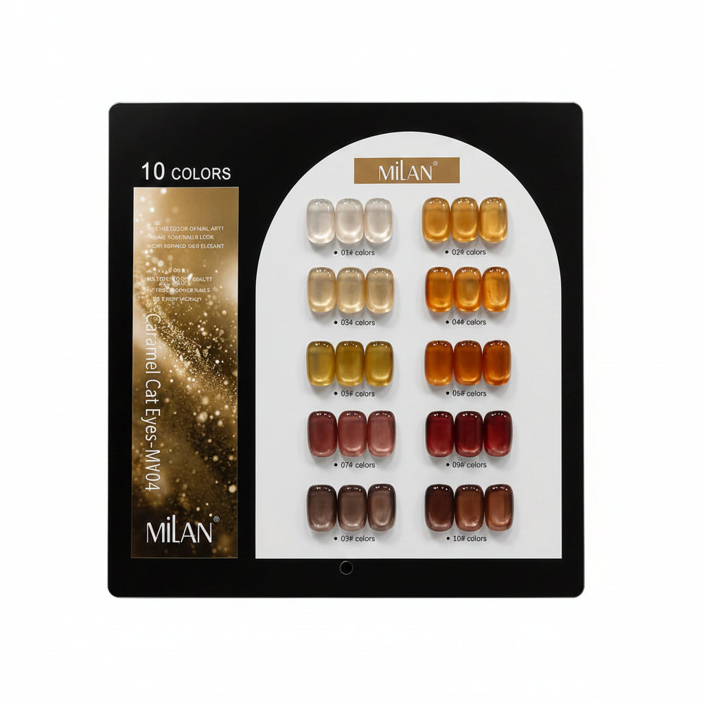 MILAN CAT EYE GEL POLISH SET (10 PCS)