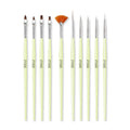 SHILLS PROFESSIONAL 10PCS NAIL ART ALL BRUSH SET