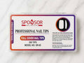SPONSOR FULL COVER NAIL TIPS (500TIPS)