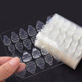 SPONSOR DOUBLE SIDED ADHESIVE NAILS STICKERS WATERPROOF NAIL GLUE STICKER FOR PRESS ON (PACK OF 50PCS)