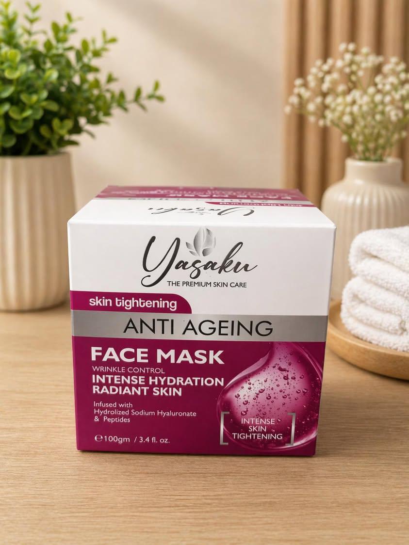 YASAKU ANTI AGEING FACE MASK (100GM)