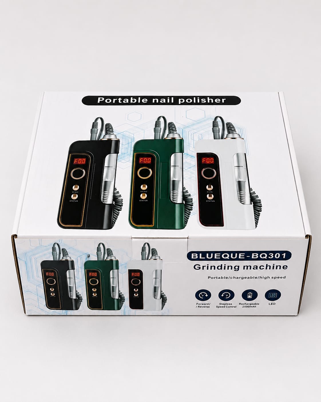 BLUEQUE-BQ301 NAIL DRILL SR59