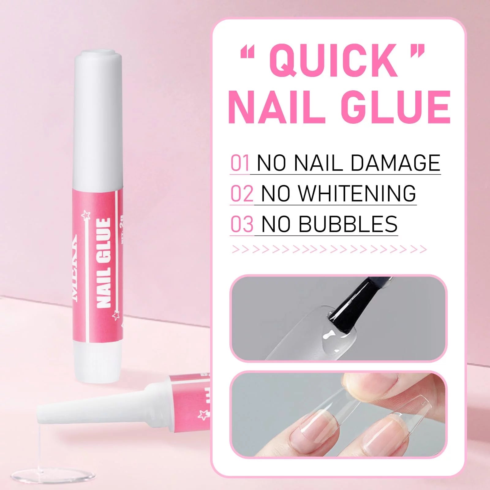 PRESS ON NAIL GLUE