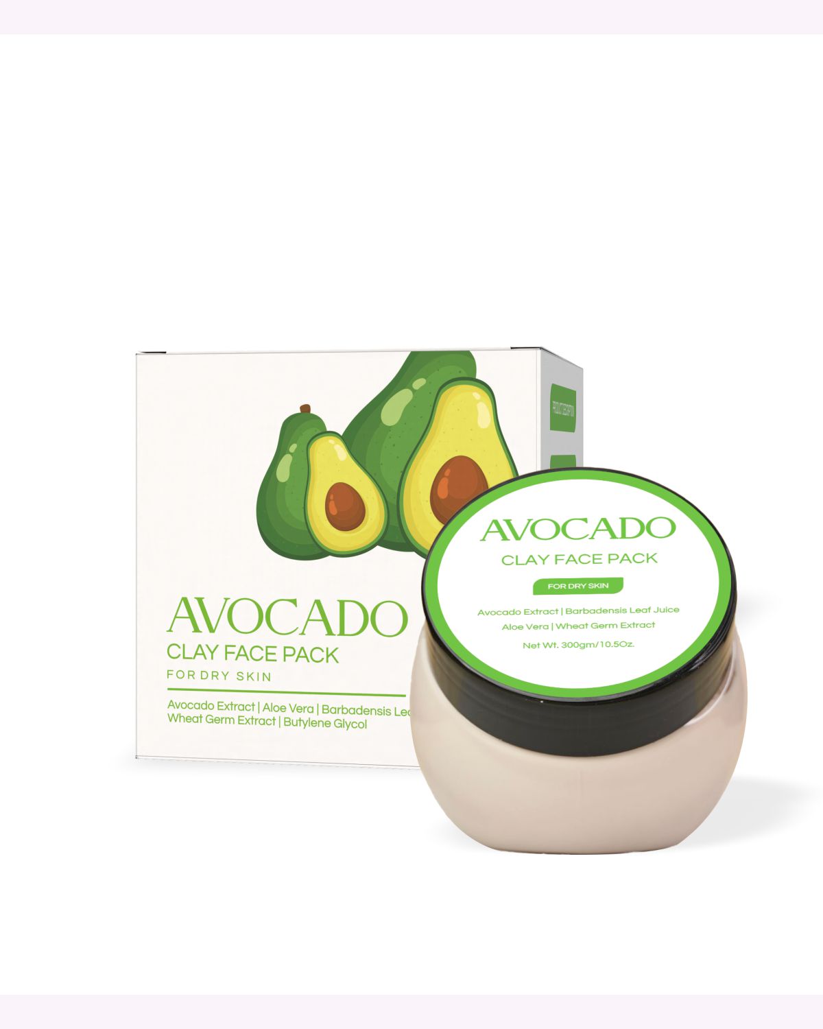 BIOLUM AVOCADO CLAY FACE PACK FOR DRY SKIN
