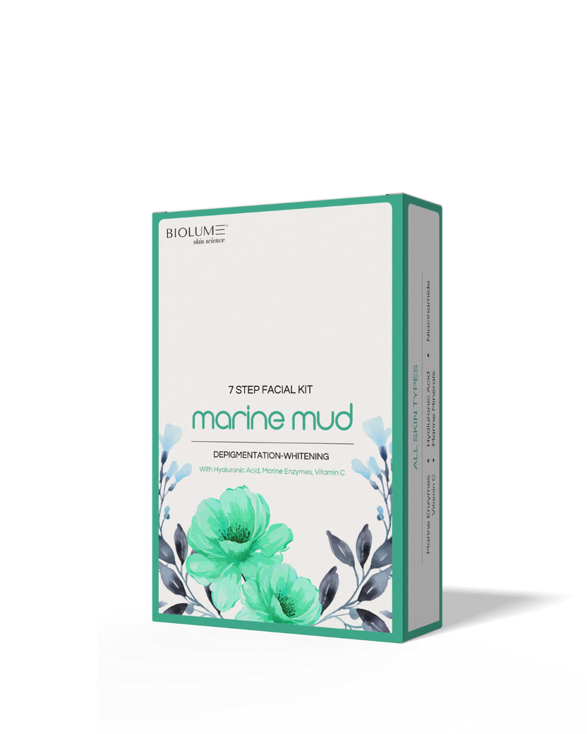 BIOLUM MARINE MUD DEPIGMENTATION-WHITENING (7 STEPS FACIAL KIT)