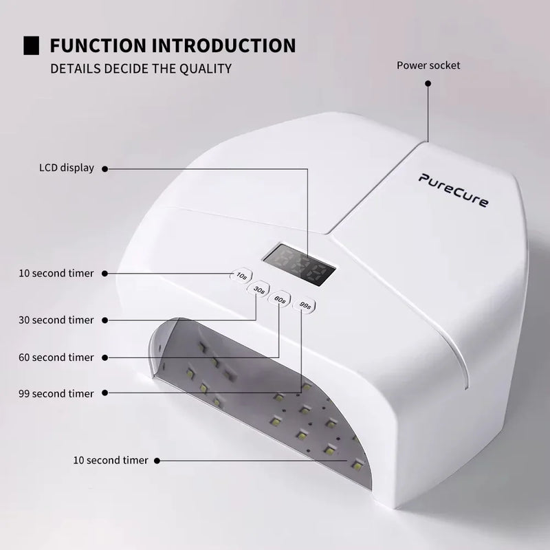 SHILLS PROFESSIONAL PURE CURE UV LED NAIL LAMP