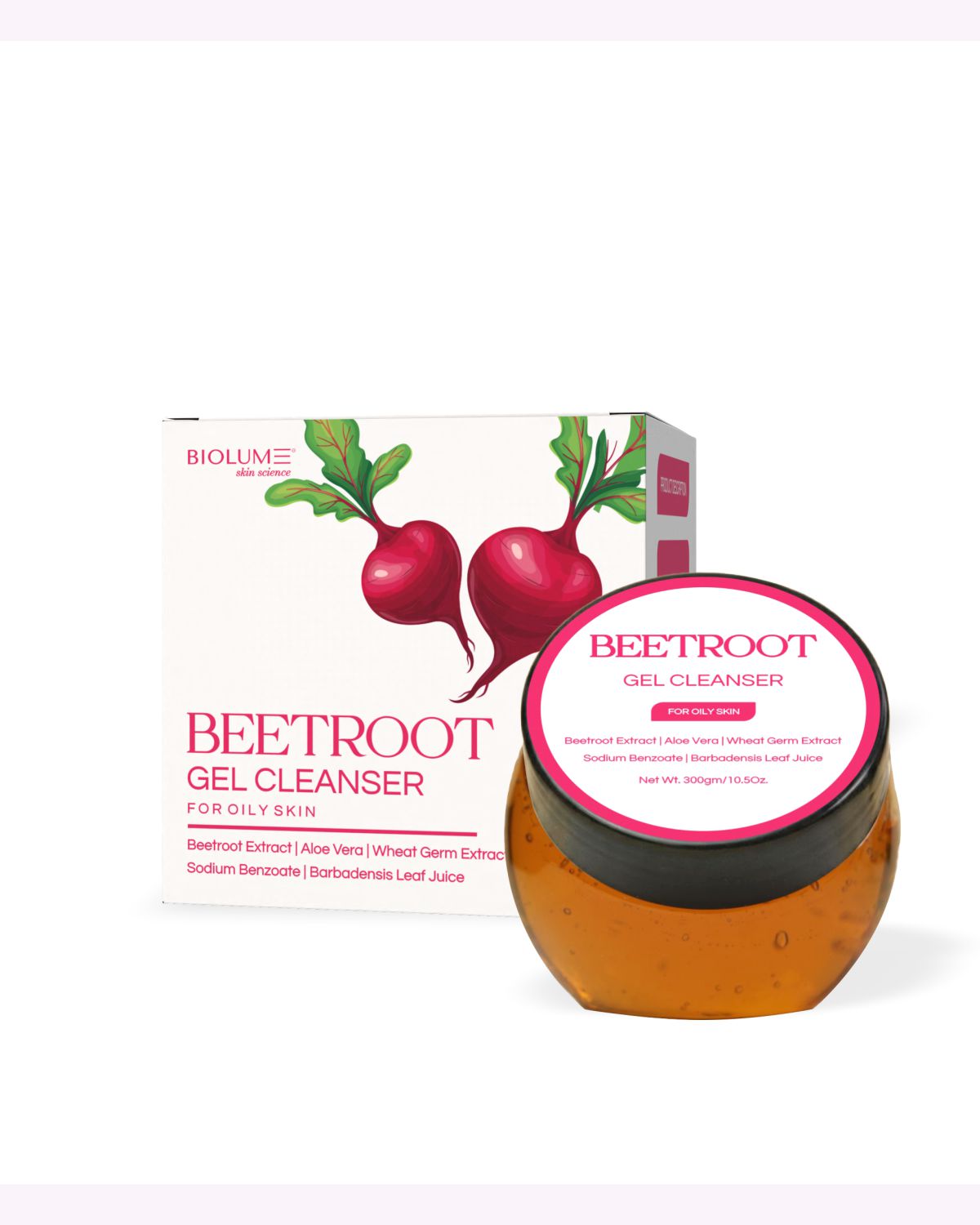 BIOLUM BEETROOT GEL CLEANSER FOR OILY SKIN