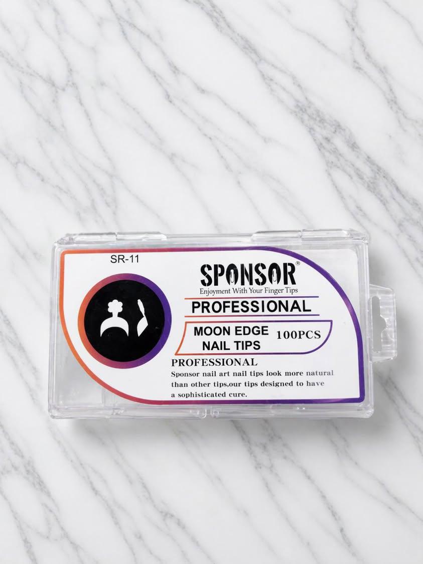 SPONSOR MOON EDGE NAIL TIPS (100PCS)