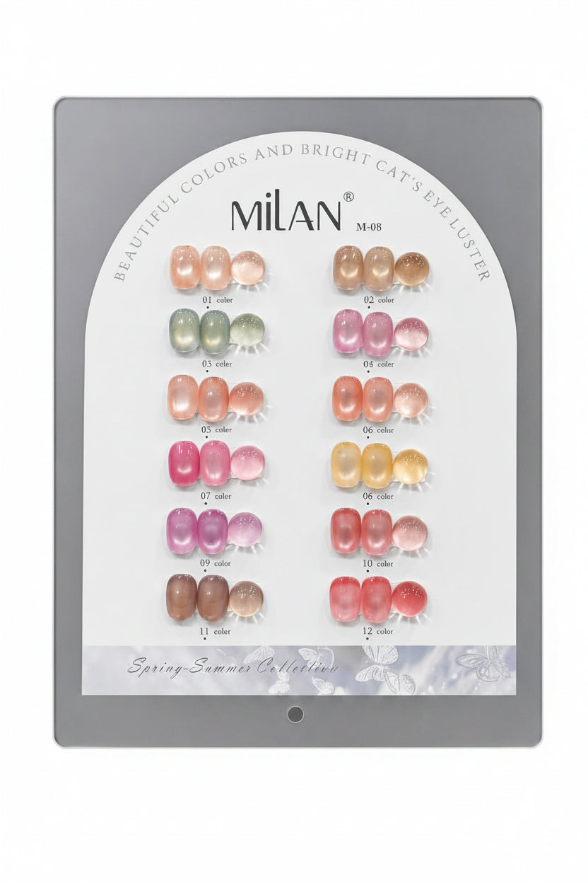 MILAN CAT EYE GEL POLISH SET (12 PCS)
