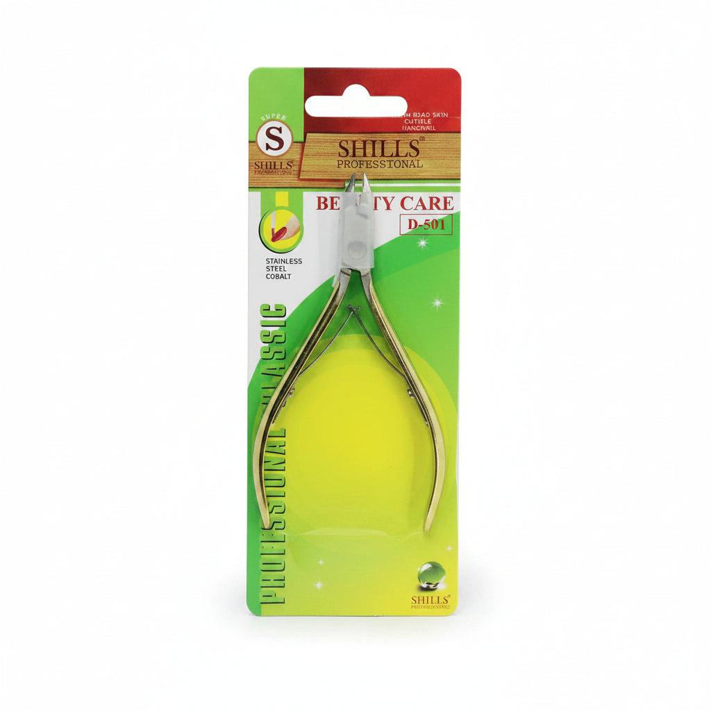 SHILLS PROFESSIONAL NAIL GOLDEN CUTICLE CUTTER