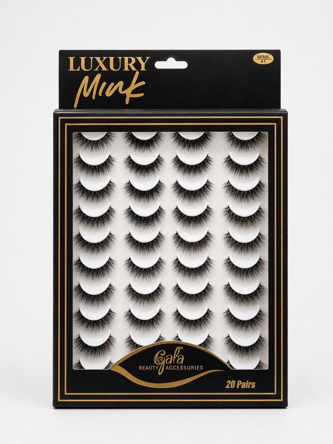 GALA EYELASHES 20PAIRS (MINK 41)