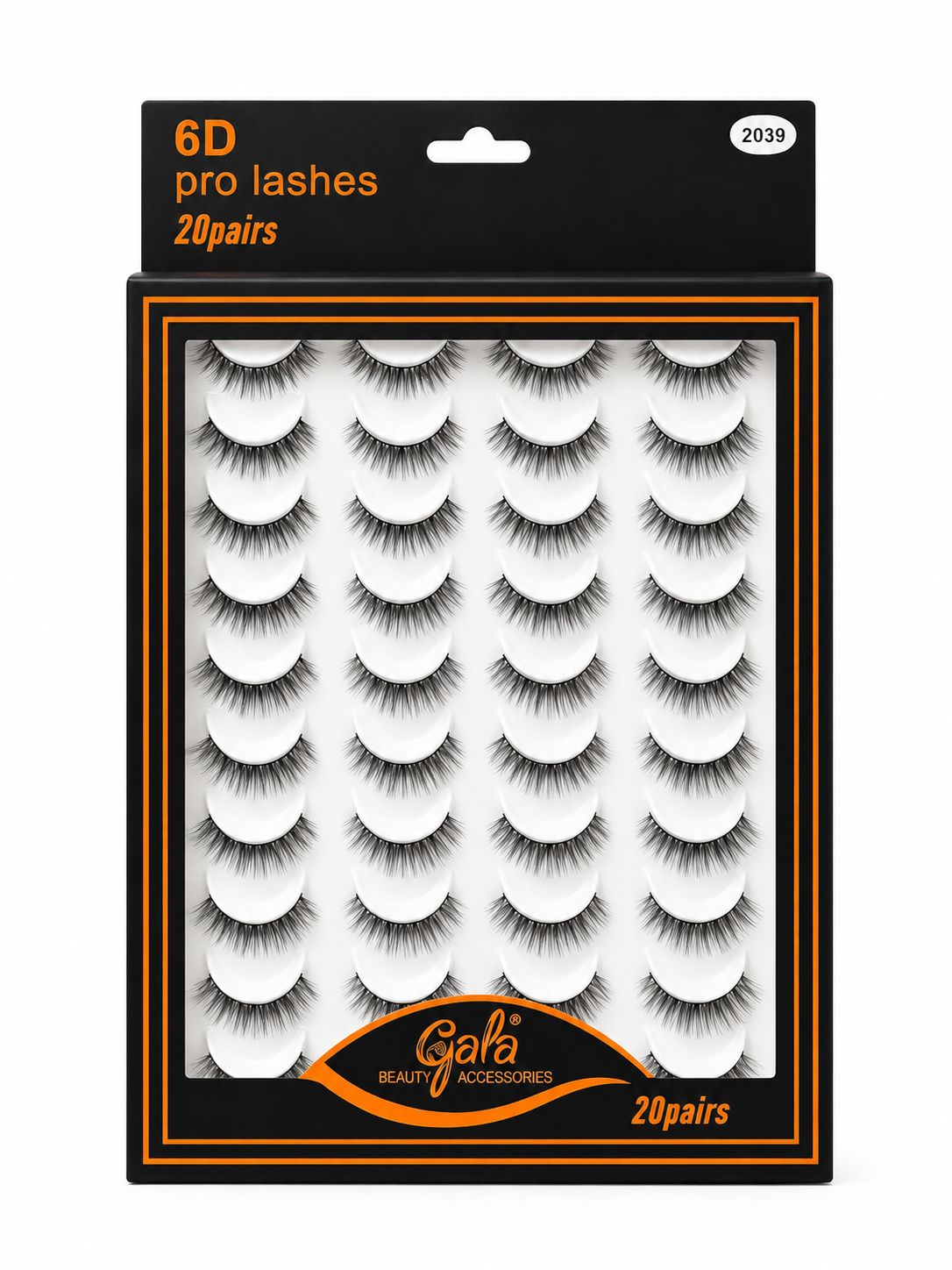 GALA EYELASHES 20PAIRS (2039no)