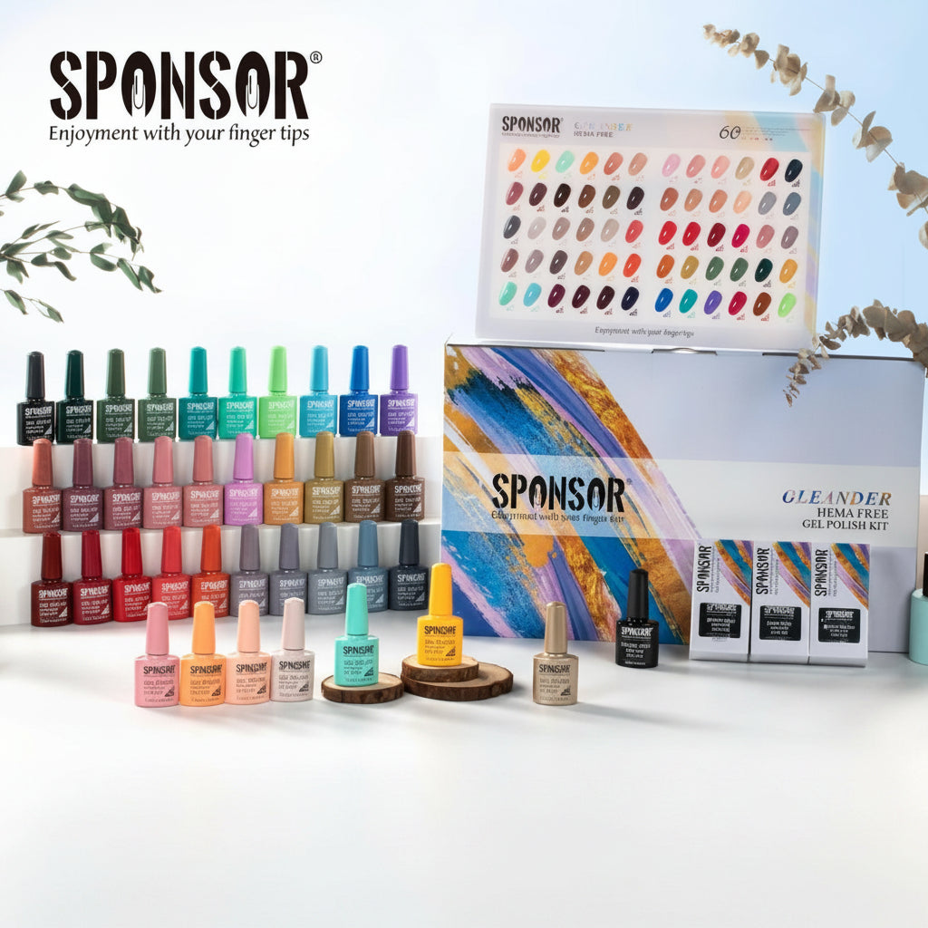 SPONSOR OLEANDER GEL POLISH KIT (60 PCS)