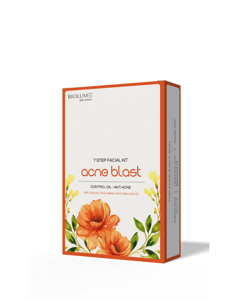 BIOLUM ACNE BLAST CONTROL OIL- ANTI ACNE (7 STEPS FACIAL KIT)