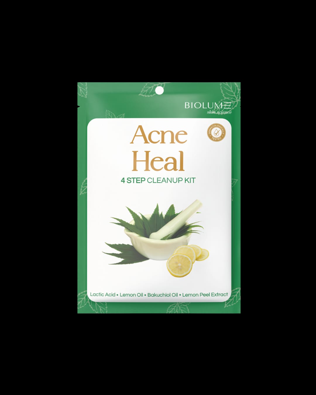 BIOLUM ACNE HEAL 4 STEP CLEANUP KIT