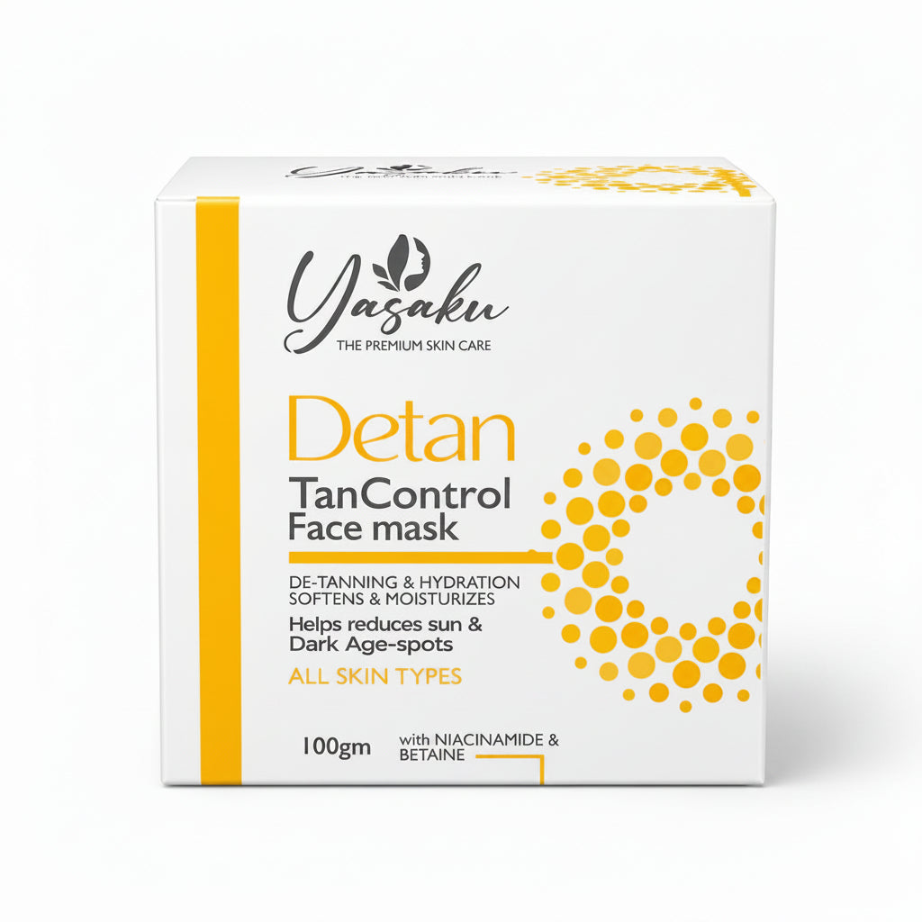 YASAKU DETAN FACE MASK 100GM ALL SKIN TYPES