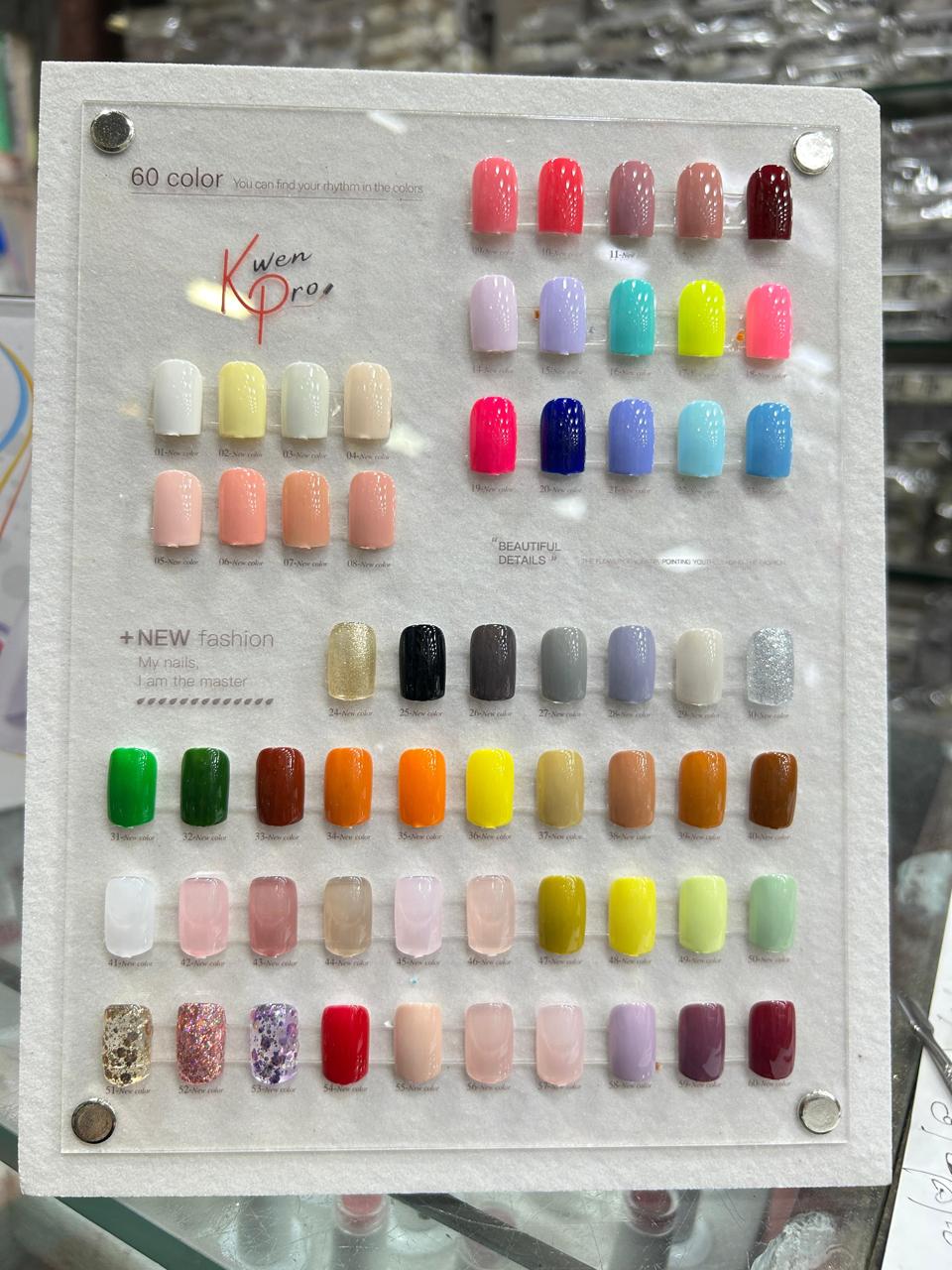 KWEN PRO UV POLISH 60+5PC KIT