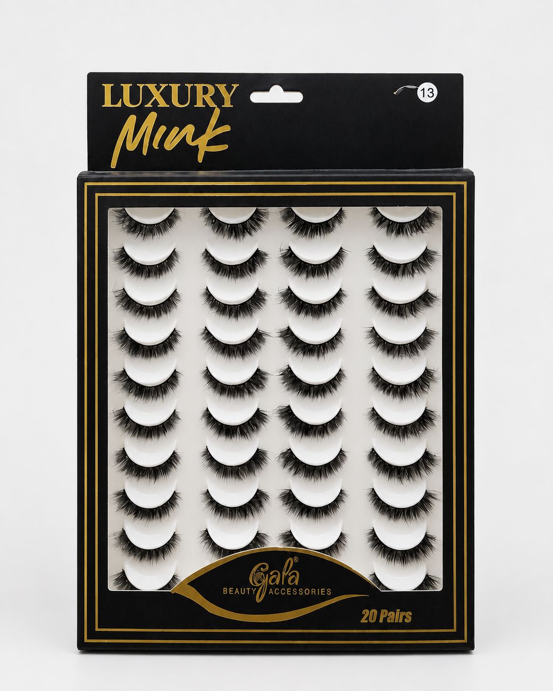 GALA EYELASHES 20PAIRS (13no)