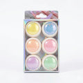 6 SHADES CHROME NAIL POWDER SET
