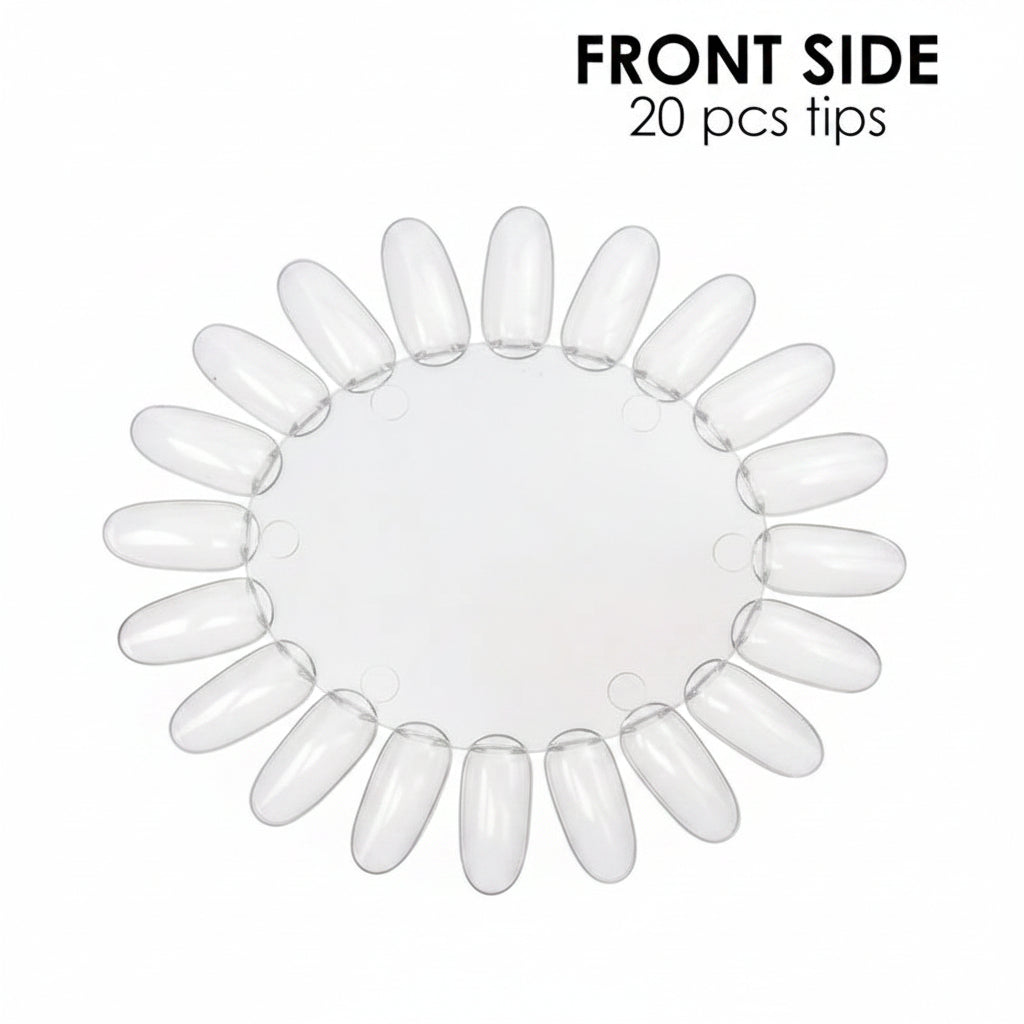 SHILLS PROFESSIONAL NAIL ART PRACTICE WHEEL (CLEAR)