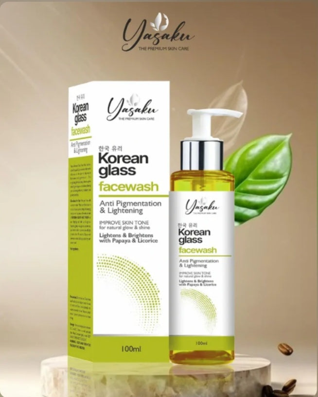 YASAKU KOREAN GLASS FACEWASH(100ML)