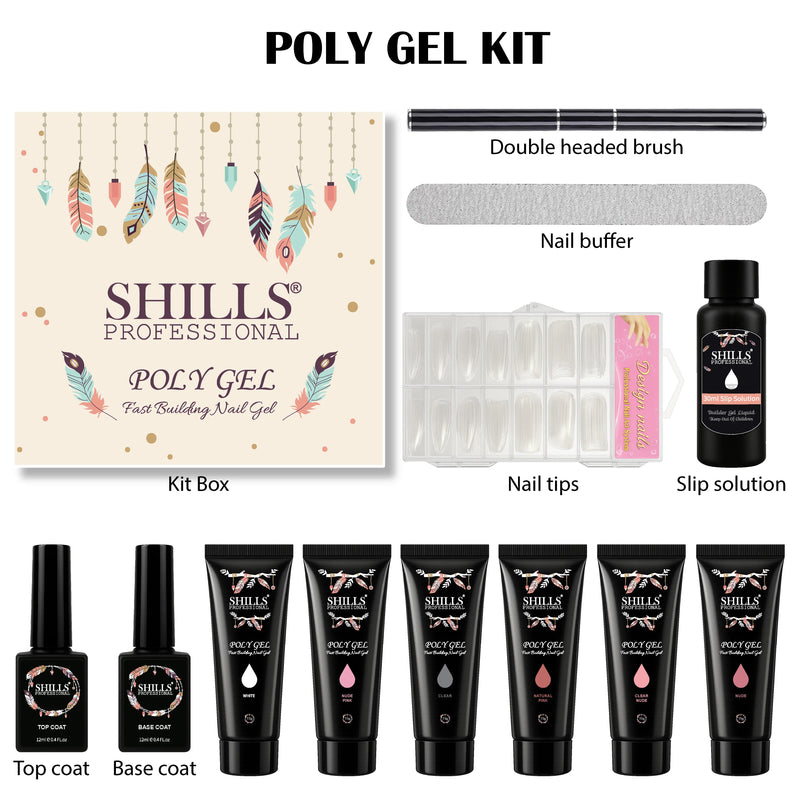 SHILLS PROFESSIONAL POLY GEL KIT