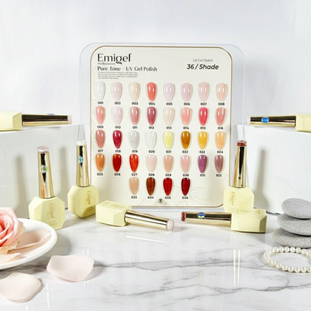 EMIGEL NUDE SHADE 36PC SET