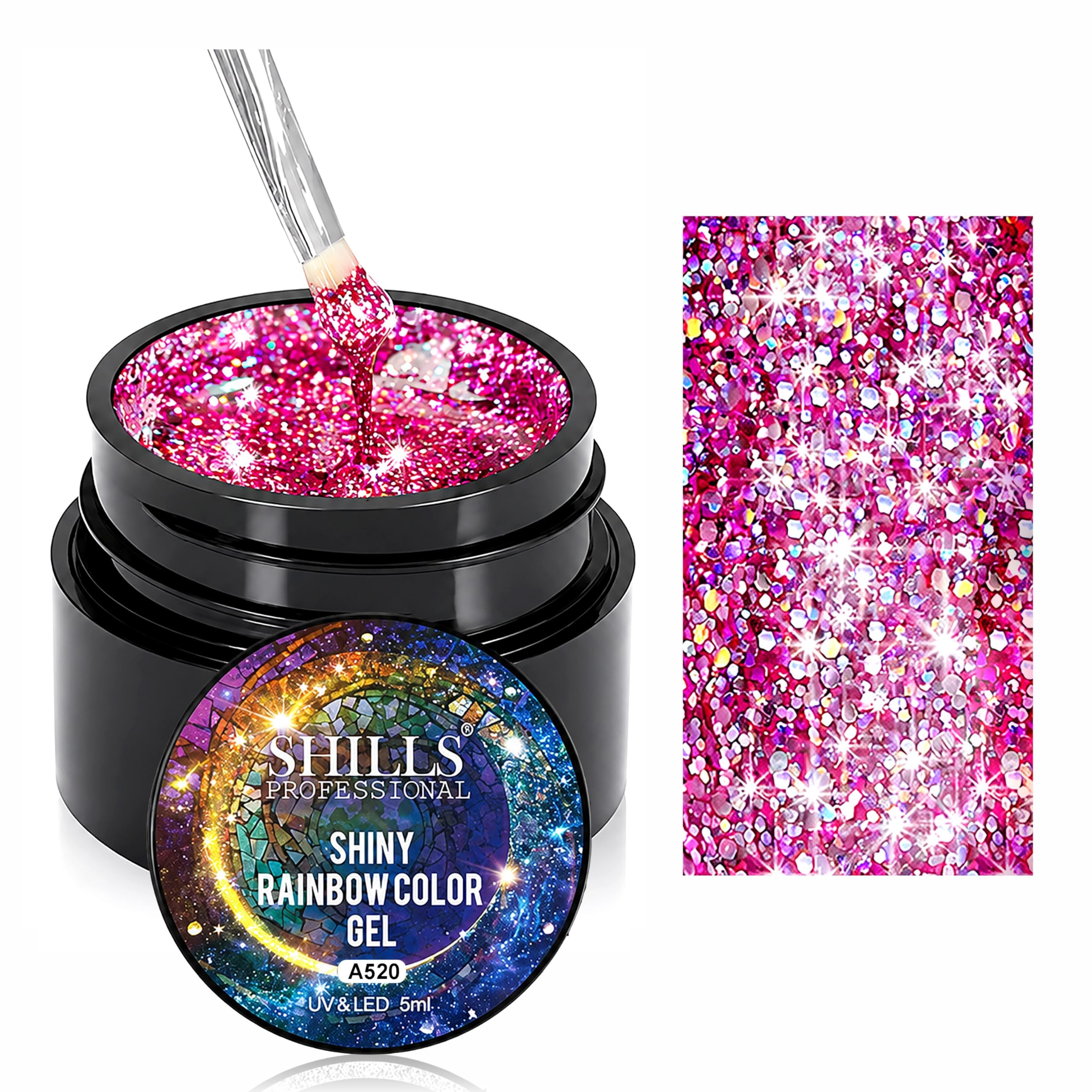 SHILLS PROFESSIONAL SHINY RAINBOW GEL