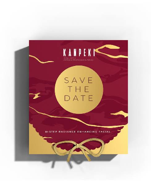KANPEKI SMALL BATCH SAVE THE DATE (11 STEPS FACIAL)
