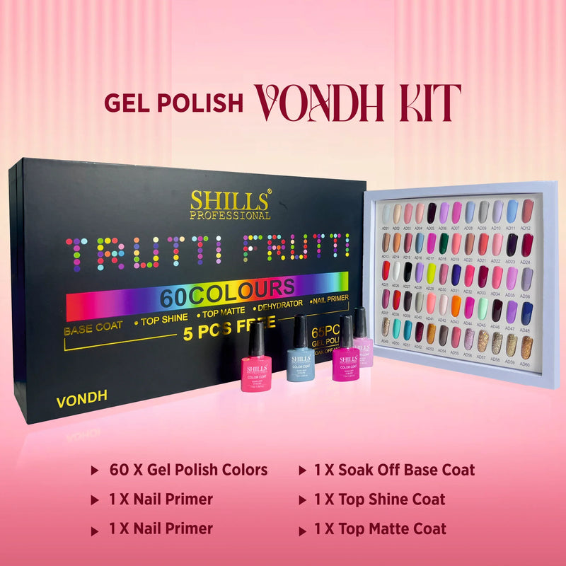 SHILLS PROFESSIONAL GEL POLISH KIT VONDH