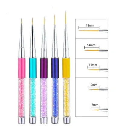 SHILLS PROFESSIONAL RHINESTONE NAIL STRIPING BRUSH
