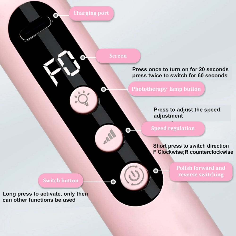 SHILLS PROFESSIONAL ELECTROFILE NAIL DRILL MACHINE