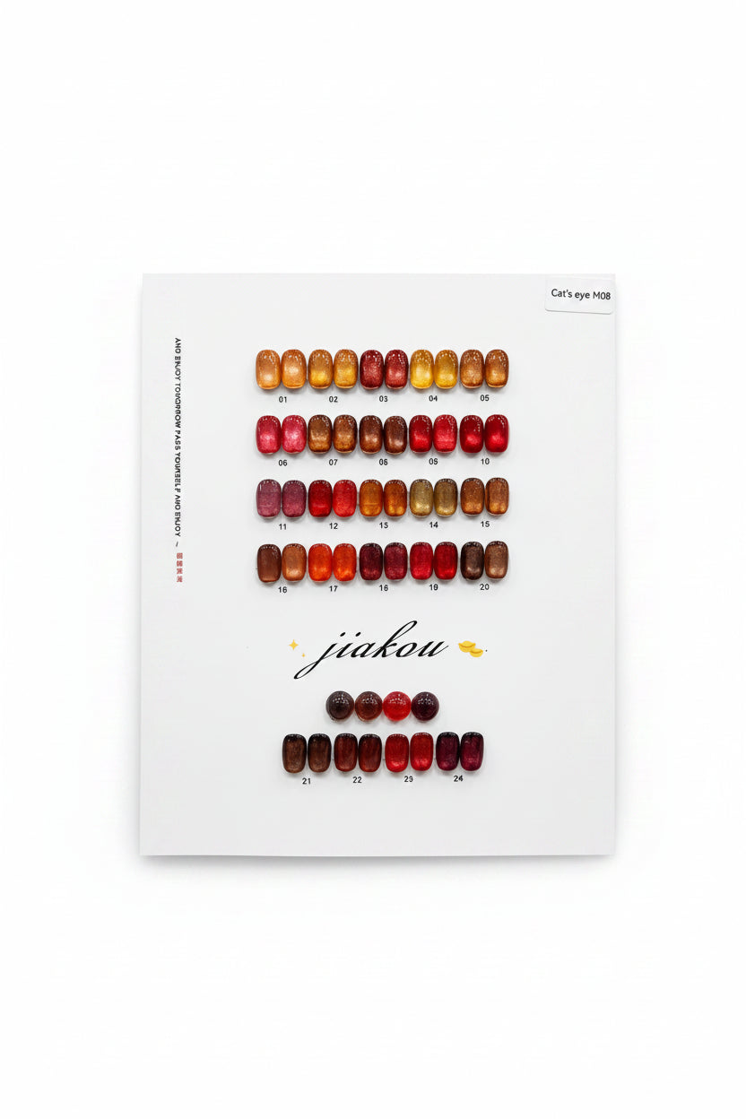 JIAKOU CAT EYE GEL POLISH SET (24 PCS )