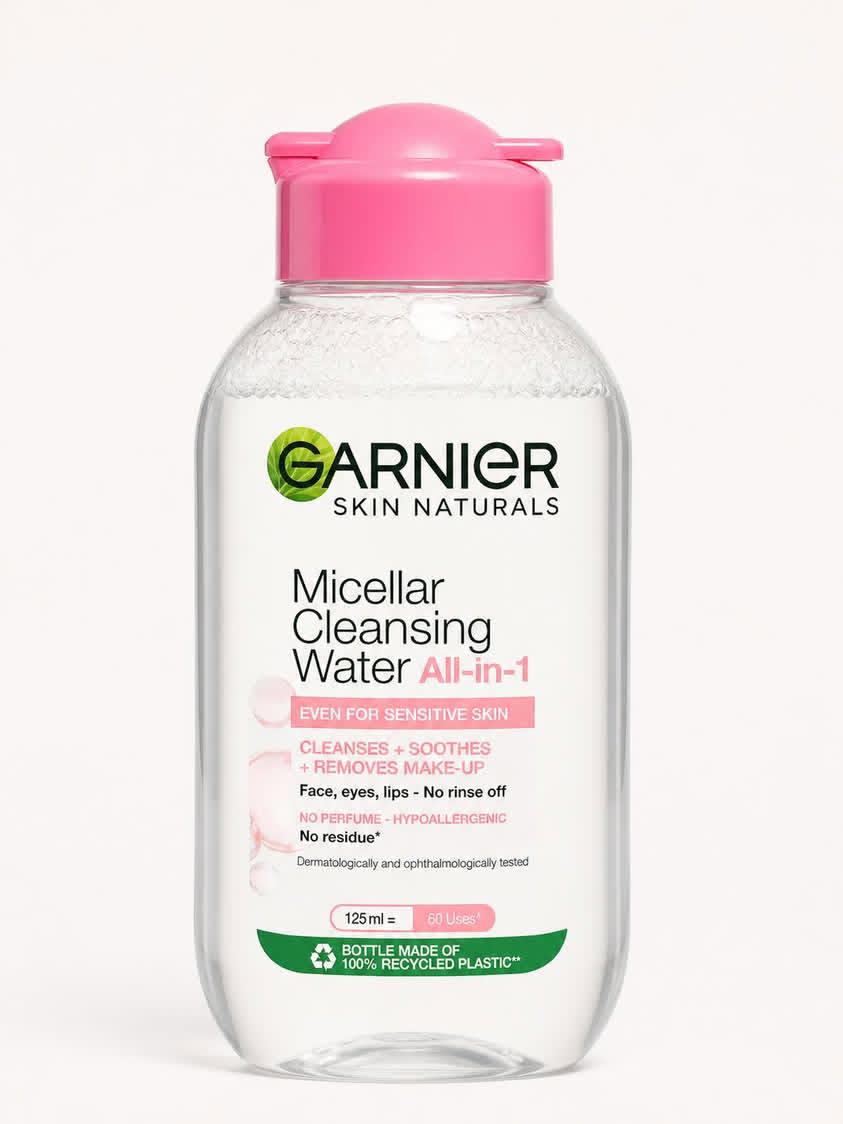 GARNIER MICELLAR CLEANSING WATER ALL IN 1 (125ML)